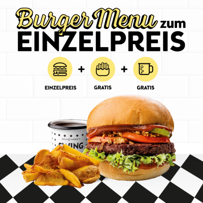 Hol dir vor Ort die Burger Combo zum Einzelpreis*