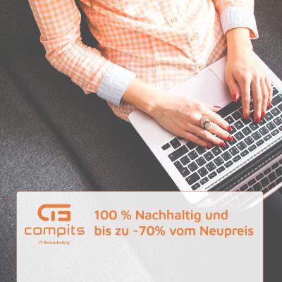100% nachhaltig, -70% auf den Neupreis!