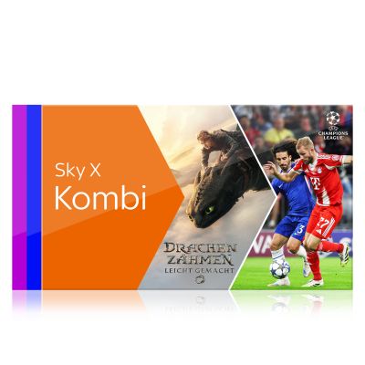 Stream dir Sky X Fiction & Sport zusammen um – 39%