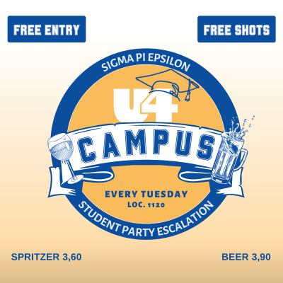 Mit dem Gutschein aus dem edudeals Gutscheinheft - Free Entry zum U4 Campus