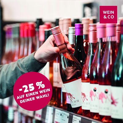 WEIN & CO - 25 % Rabatt
