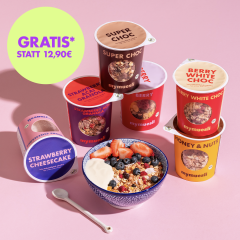 Gratis* mymuesli2go Probierpaket!