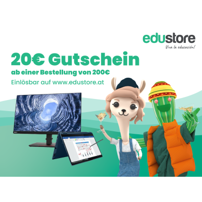 €20 Gutschein - nochmal sparen auf Laptops mit Bildungsrabatt