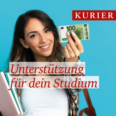KURIER im Studierendenabo - Jetzt mit 100€ Studienbonus!