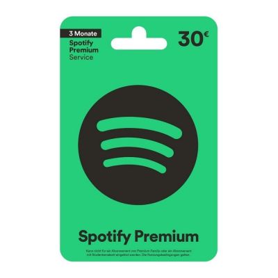 Spotify Voucher 30 €