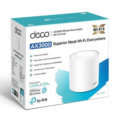 TP-LINK AX3000 Mesh Wi-Fi 6 SYSTEM (DECO X50(1-PACK))
