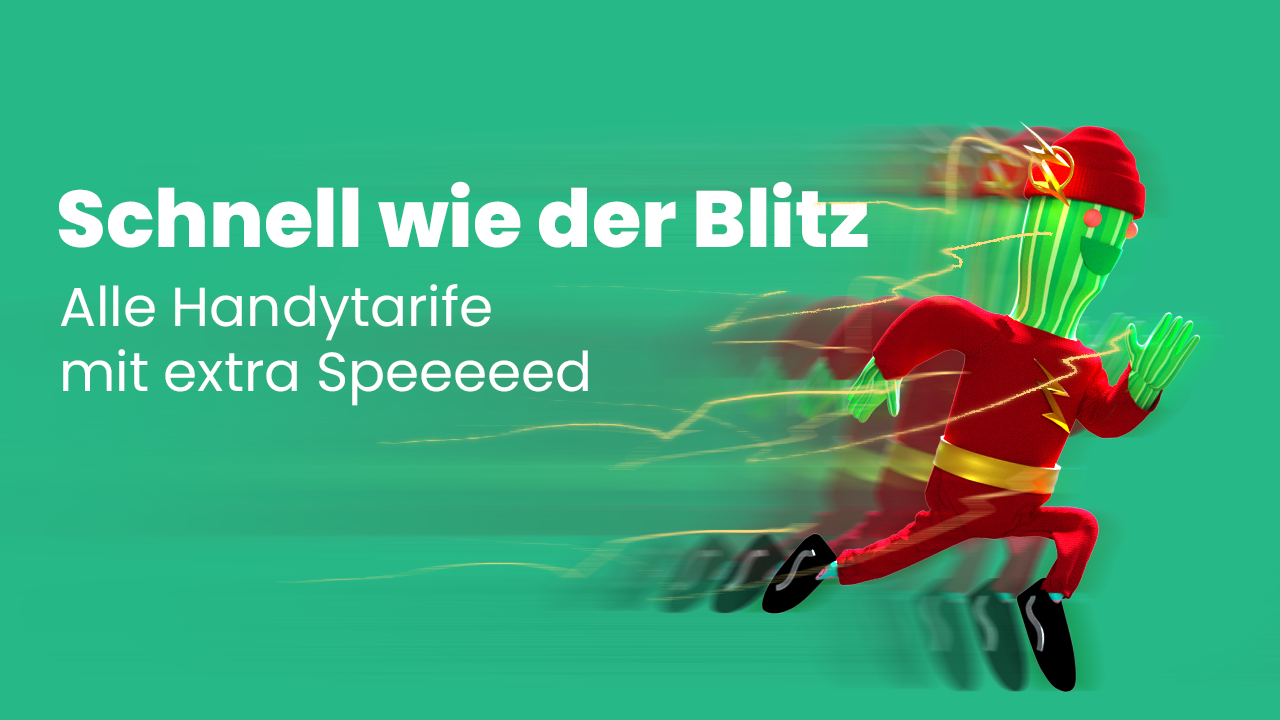 Wir beschleunigen unsere Tarife