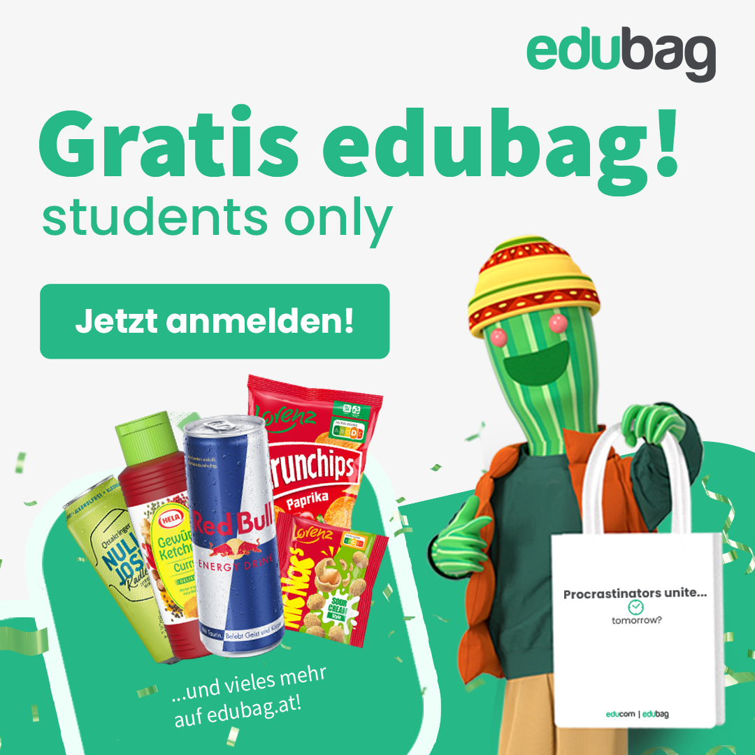 edubags fürs Sommersemester 2026 - So viele Goodies wie noch nie abstauben!